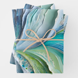 Kleurrijke Papieren Collage Art Wrapping Papieren  Inpakpapier Vel