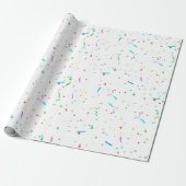 Kleurrijke papieren Confetti | Party wrapping papi Cadeaupapier (Uitgerold)