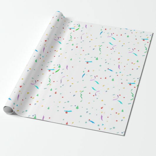 Kleurrijke papieren Confetti | Party wrapping papi Cadeaupapier (Uitgerold)