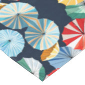 Kleurrijke paraplu tafelkleed (Gekanteld)