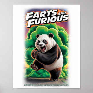 Kleurrijke parodie film op een witte achtergrond poster