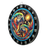 Kleurrijke Parrot Dartboard voor elke gelegenheid Dartbord (Voorkant Rechts)