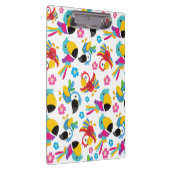 Kleurrijke parrots, tropische parrots, vogels, blo klembord (Rechts)