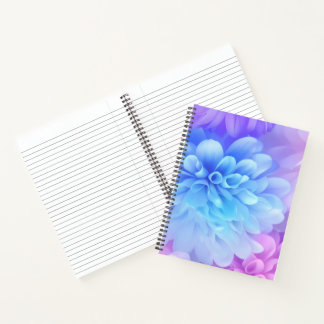 Kleurrijke Pastel Ethische Bloemen Notitieboek