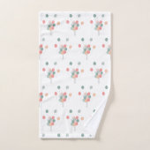 Kleurrijke Pastel Party Ballonnen Bad Handdoek (Handdoek)