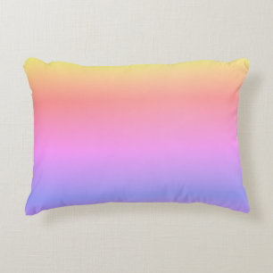 Kleurrijke Pastel Roze Geel Paarse 4Annie Accent Kussen