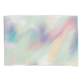 Kleurrijke Pastel Waterverf Abstract Kussensloop (Voorkant)