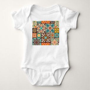 Kleurrijke Patchwork Islam Motieven Tegel Romper