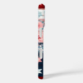 Kleurrijke Patchwork Quilt Art iPhone Case (Achterkant / Rechts)