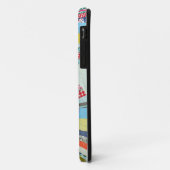Kleurrijke patchwork quilt Case-Mate iPhone case (Achterkant/links)