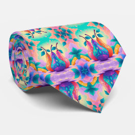 Kleurrijke peer voor Vaderdag Stropdas