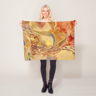 Kleurrijke Persoonlijke Fleece Deken