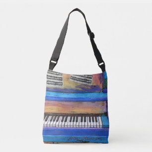 Kleurrijke Piano Crossbody Tas