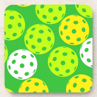 Kleurrijke Pickleball Onderzetter Set