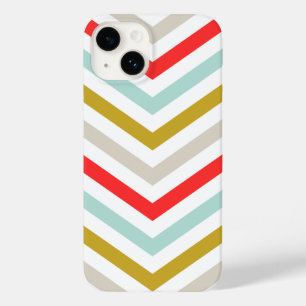 Kleurrijke Pijl Chevron strepen Case-Mate iPhone 14 Hoesje