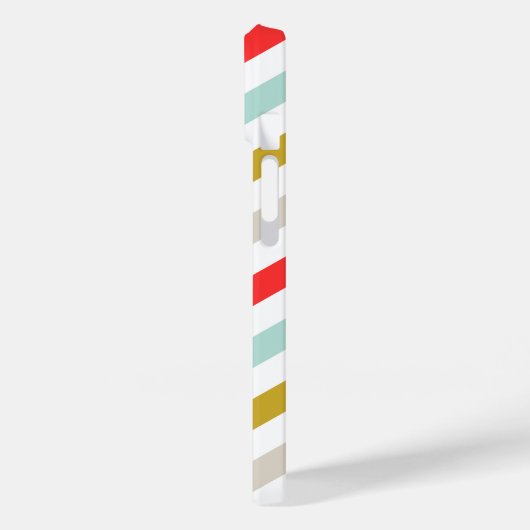Kleurrijke Pijl Chevron strepen Case-Mate iPhone Case (Achterkant / Links)