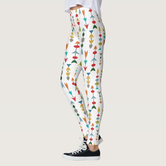 Kleurrijke pijlen leggings (Links)