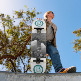 Kleurrijke Pinguïn Skateboard