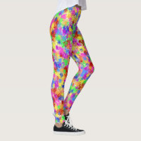 Kleurrijke platter Paint Rainbow Splash Trendy Neo