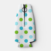 Kleurrijke Polka Dot Bottle Cooler (Achterkant)