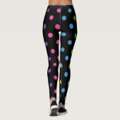 Kleurrijke Polka Leggings (Achterkant)