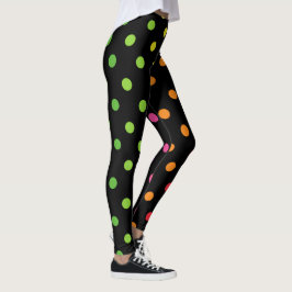 Kleurrijke Polka Leggings
