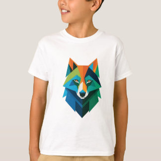 Kleurrijke Pootjes Kinderen Dog T-shirt