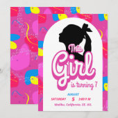 Kleurrijke Poppenuitnodiging Kaart (Voorkant / Achterkant)