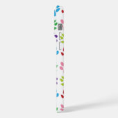 Kleurrijke poten, hondenpoten, kattenpoten iPhone hoesje (Linkerkant)