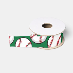 Kleurrijke Pret Baseball Sport Kinderfeestje Grosgrain Lint