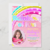 Kleurrijke pret met afbeelding kaart (Voorkant)