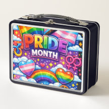 Kleurrijke Pride Month Regenboog en Eenhoorn Kunst