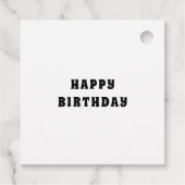 Kleurrijke Psychedelia Airbrush Art Gift Labels (Achterkant)