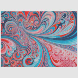 Kleurrijke Psychedelia Airbrush Art Weefselpapier Tissuepapier