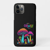 Kleurrijke psychedelische Groovy-paddenstoelen Case-Mate iPhone Case (Achterkant)