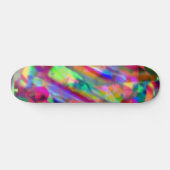 Kleurrijke psychedelische skateboard (Horizontaal)