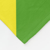 Kleurrijke Rainbow Flag Gay Pride Fleece Deken (Hoek)