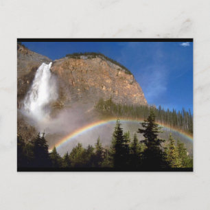 Kleurrijke Rainbow Natuur Mountain Park Destiny Briefkaart