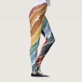 Kleurrijke Rainbow schilderij  Leggings (Rechts)