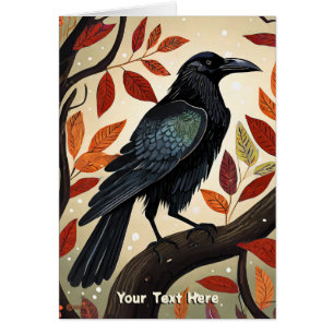 Kleurrijke Raven in een Boom