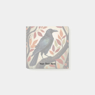 Kleurrijke Raven in een Boom Post-it® Notes