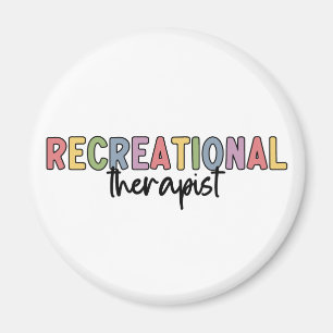 Kleurrijke Recreatietherapeut Magneet