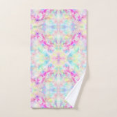 Kleurrijke regenboog Abstracte Bohemian Tie Dye Bad Handdoek (Handdoek)