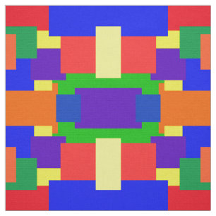 Kleurrijke regenboog Abstracte patroonstructuur Stof
