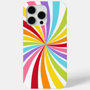 Kleurrijke Regenboog Draaikolk Moderne Pret Stijl iPhone 15 Pro Max Hoesje