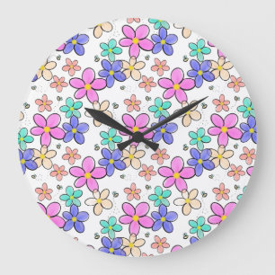 kleurrijke regenboog heldere bloemen hommels bloem grote klok