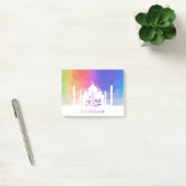 Kleurrijke regenboog Polygonaal Eid - Post-it Note (Kantoor)