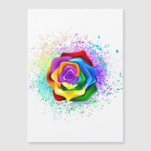 Kleurrijke Regenboog Roos