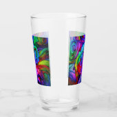 Kleurrijke regenboog Rozen #1 Glas (Rechts)