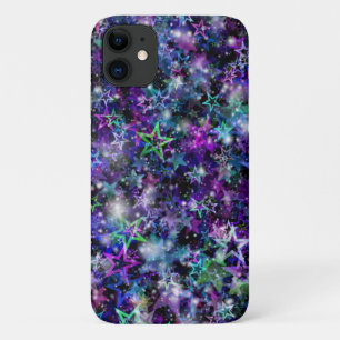 kleurrijke regenboog sterren telefoonhoesje iPhone 11 hoesje